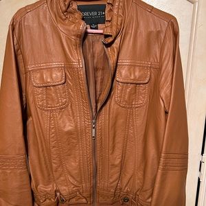 Leather jacket (polyurethane) Size XL